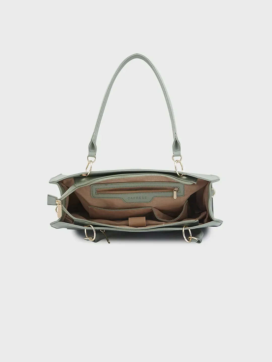 Caprese Capri Large Mint Laptop Satchel