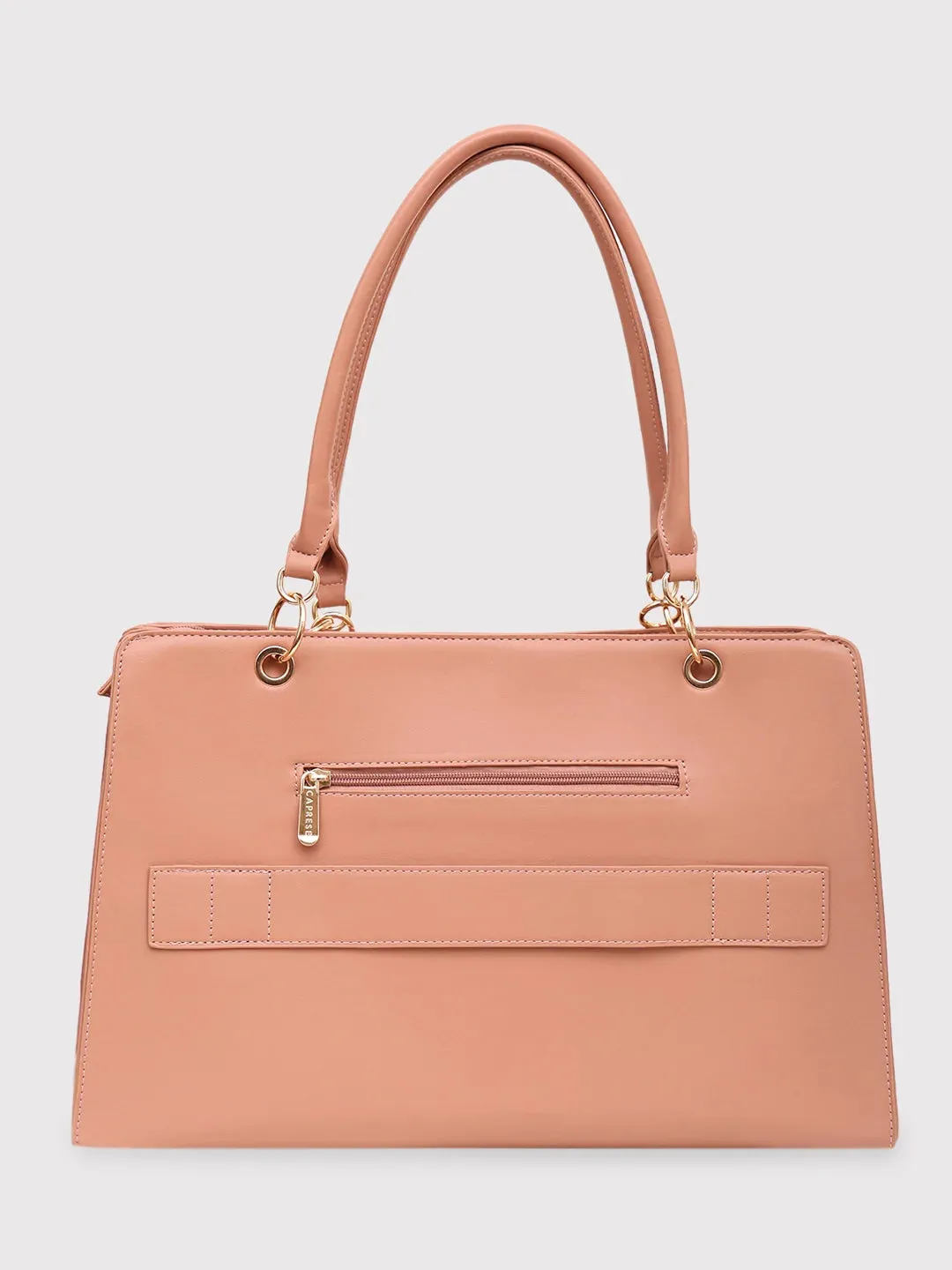 Caprese Capri Satchel Large Pink Laptop Bag