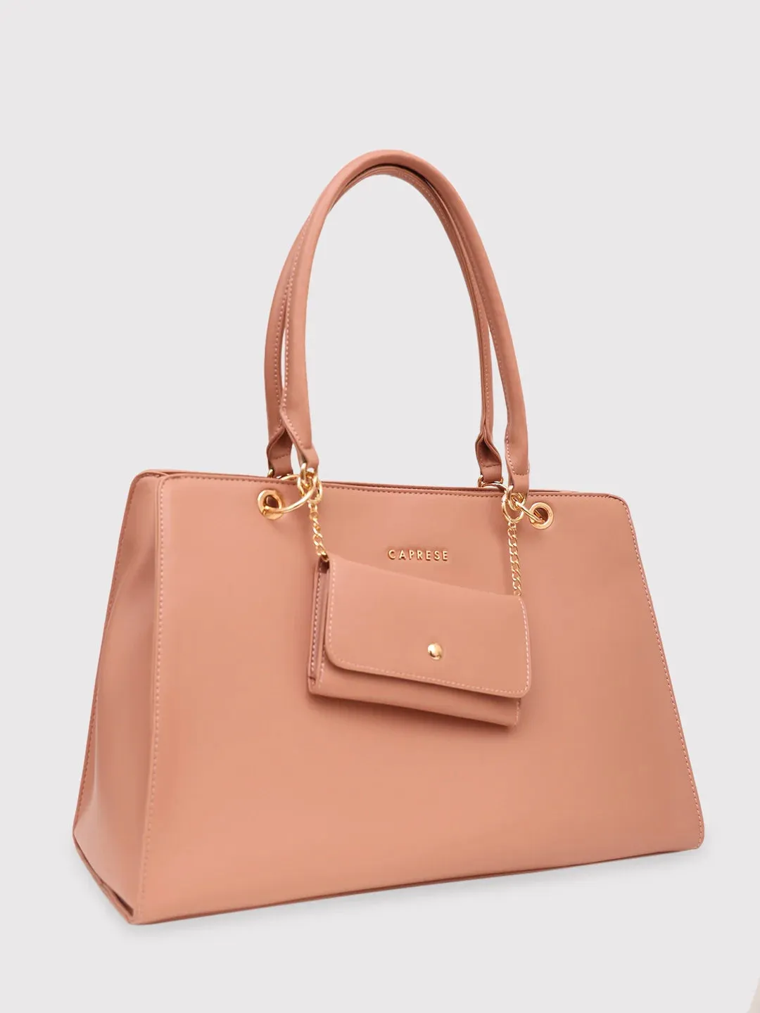 Caprese Capri Satchel Large Pink Laptop Bag
