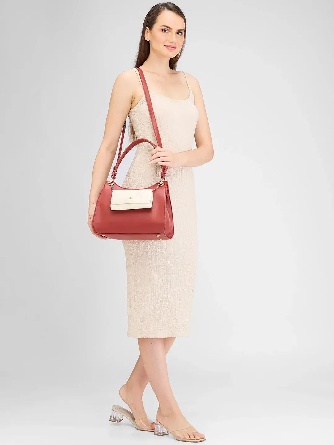 Caprese Capri Small Terra Satchel Bag