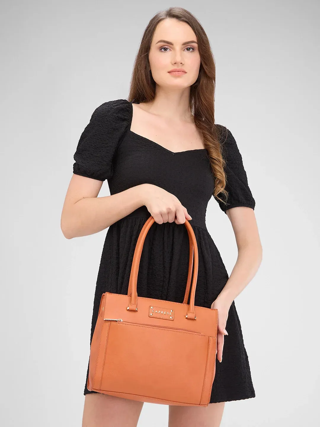 Caprese Dakota Medium Terra Satchel Bag
