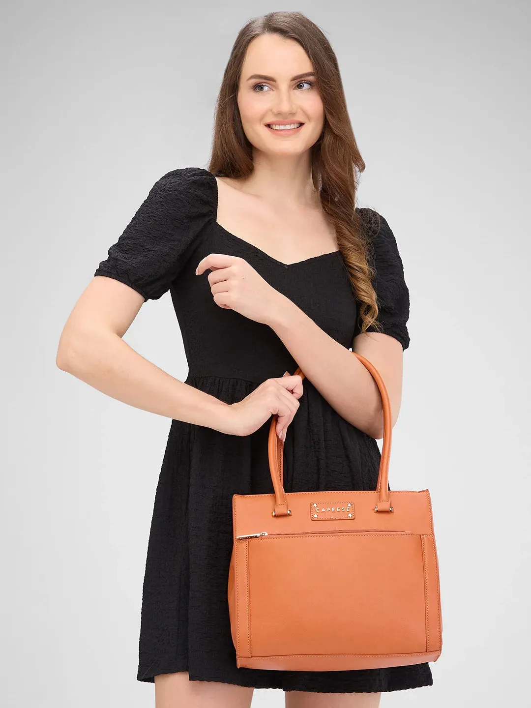 Caprese Dakota Medium Terra Satchel Bag