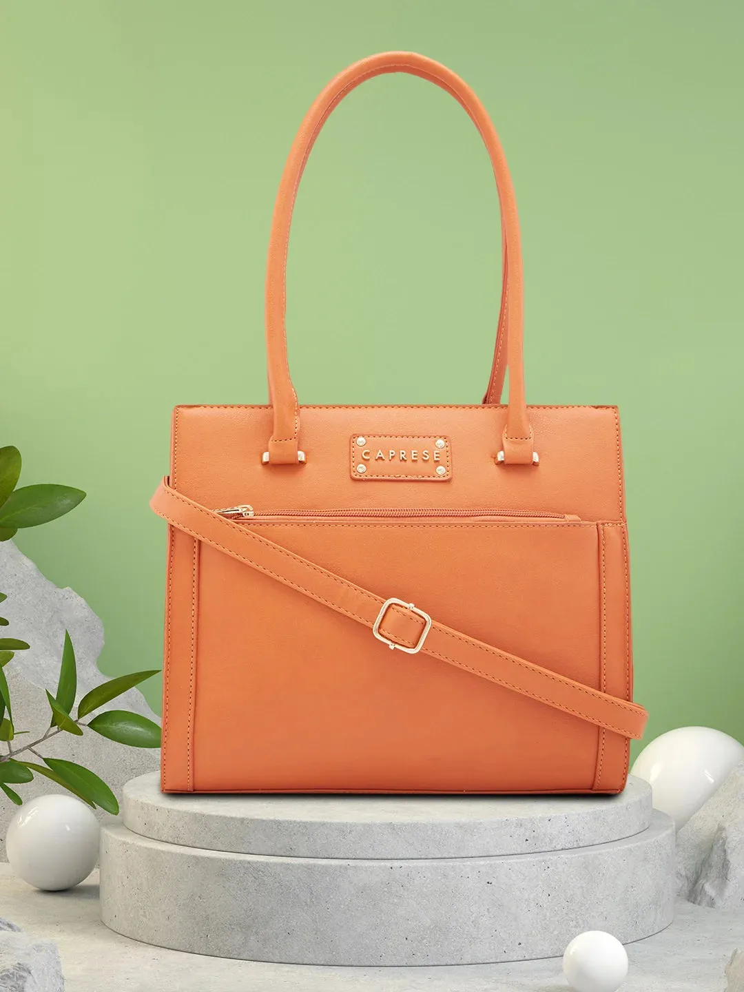Caprese Dakota Medium Terra Satchel Bag