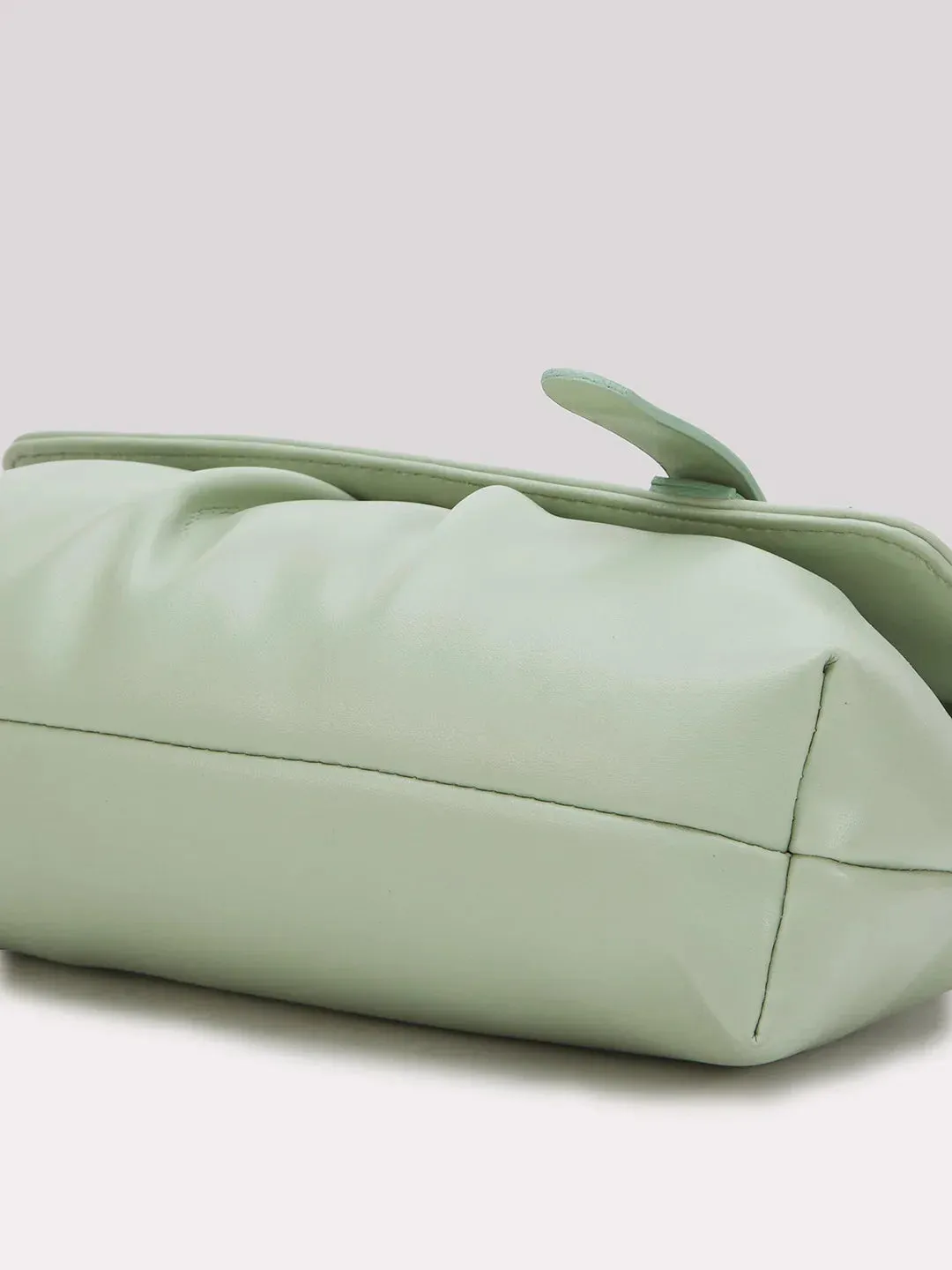 Caprese Emily In Paris Printed Small Mint Satchel Bag