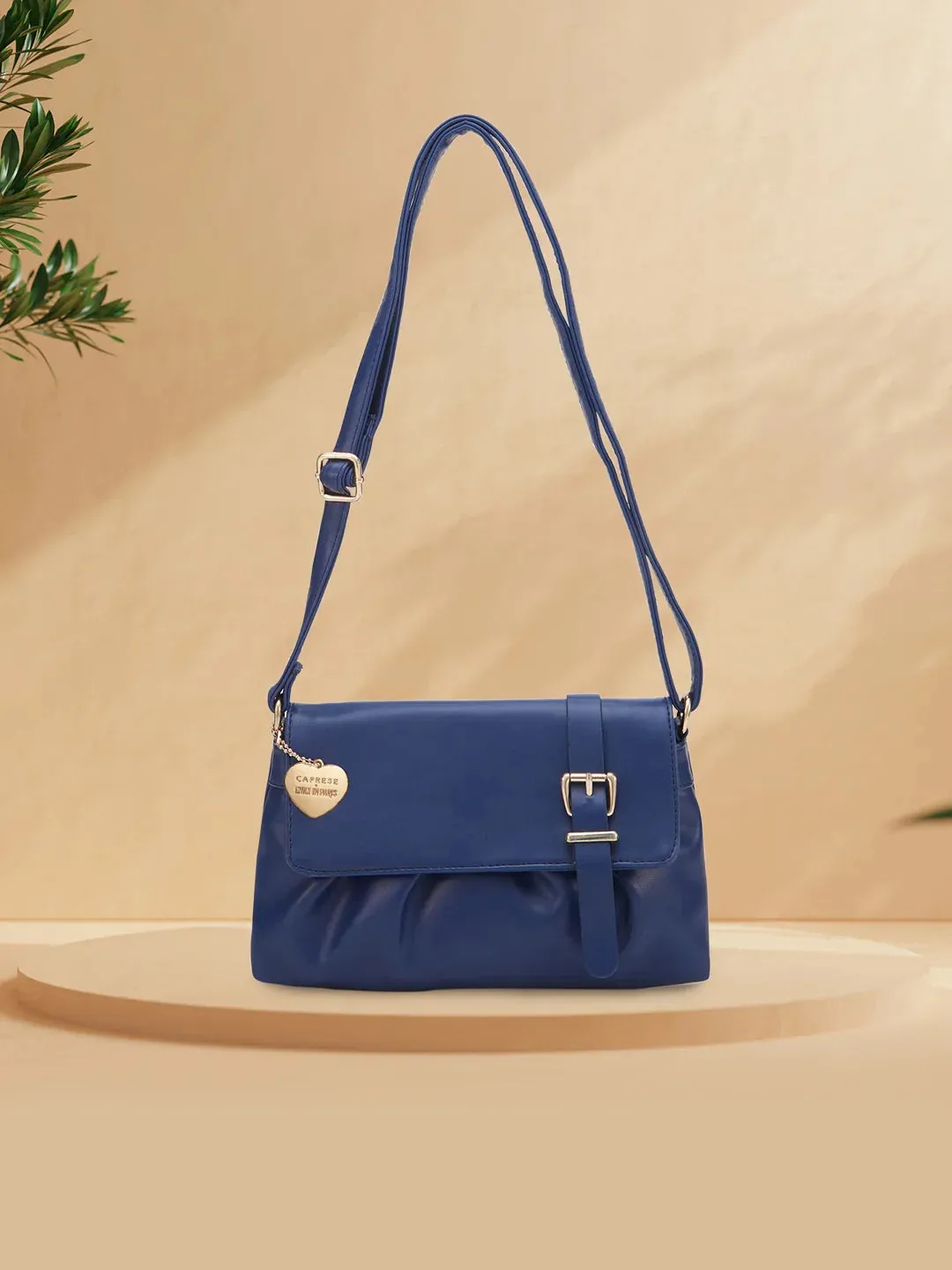 Caprese Emily In Paris Small Navy Sling Bag