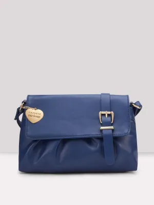 Caprese Emily In Paris Small Navy Sling Bag