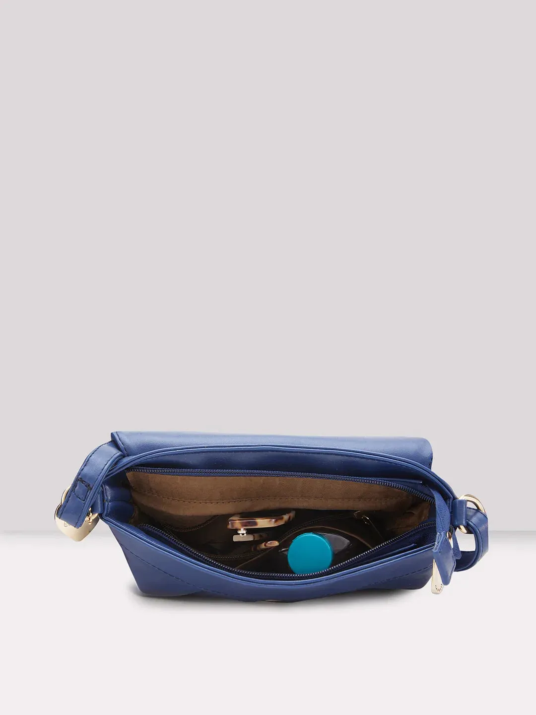 Caprese Emily In Paris Small Navy Sling Bag