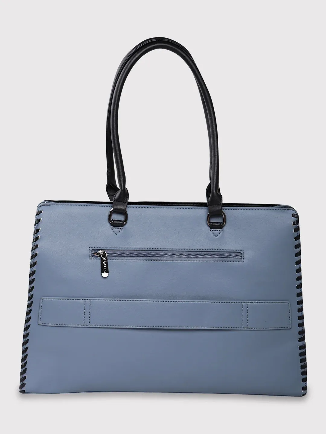 Caprese Rome Large Blue Laptop Satchel Bag