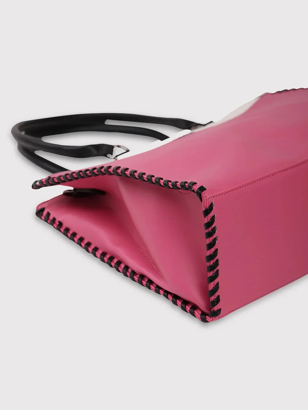 Caprese Rome Large Flamingo Laptop Satchel Bag