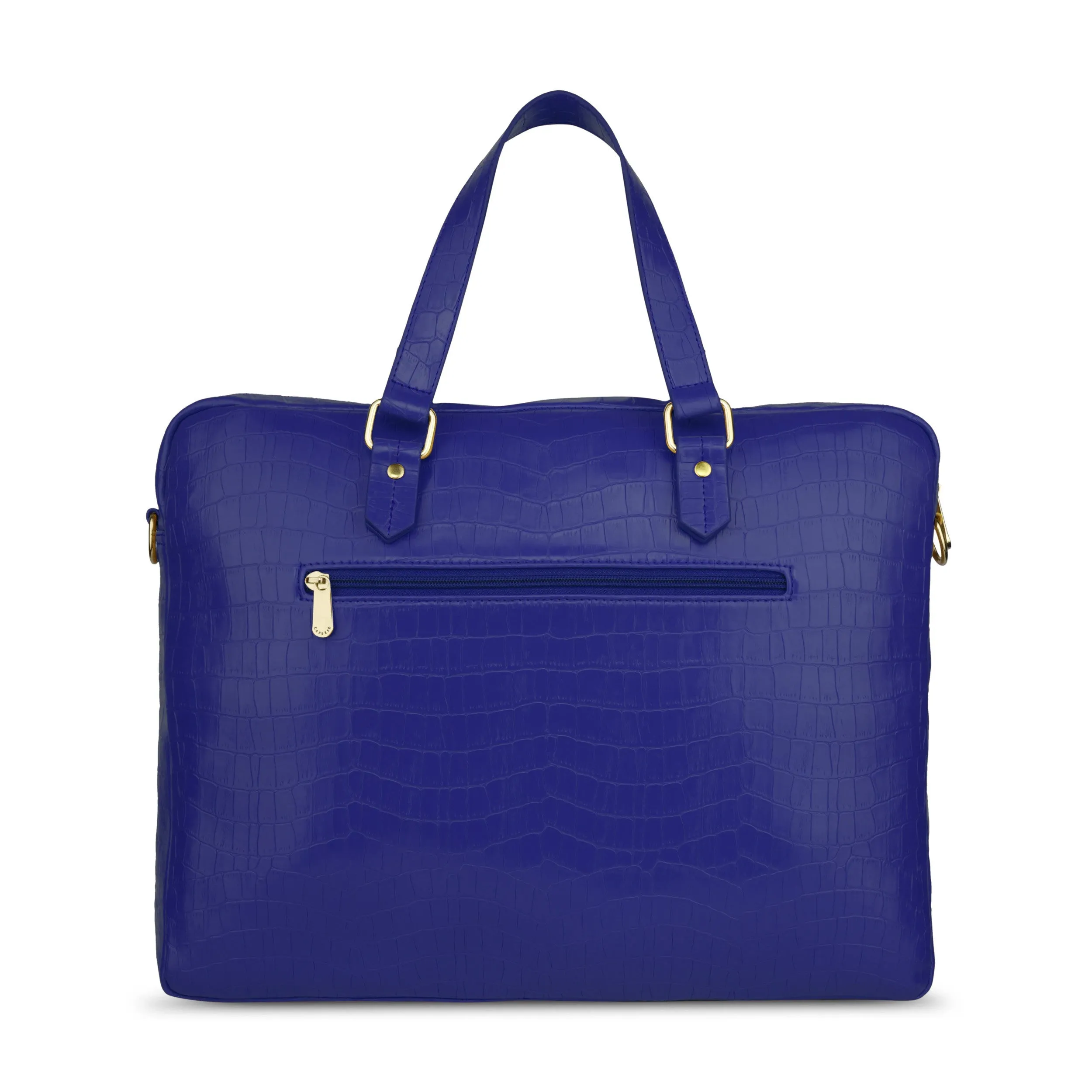Caprese Rylee Satchel Large Blue Laptop Bag
