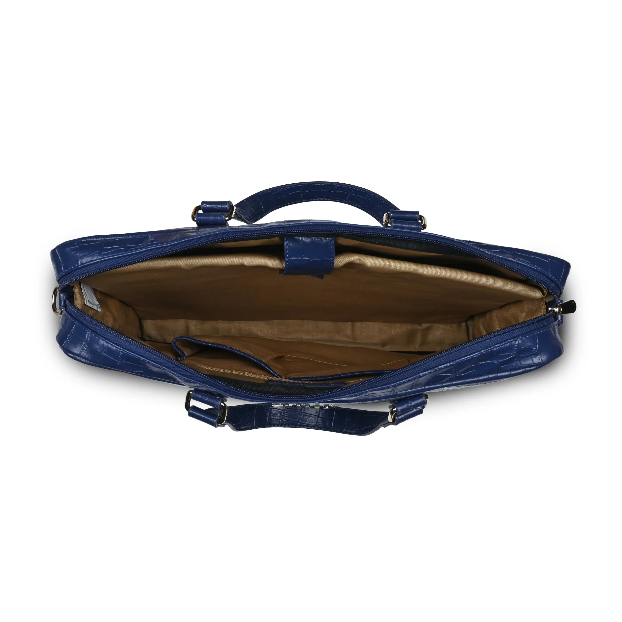 Caprese Rylee Satchel Large Blue Laptop Bag