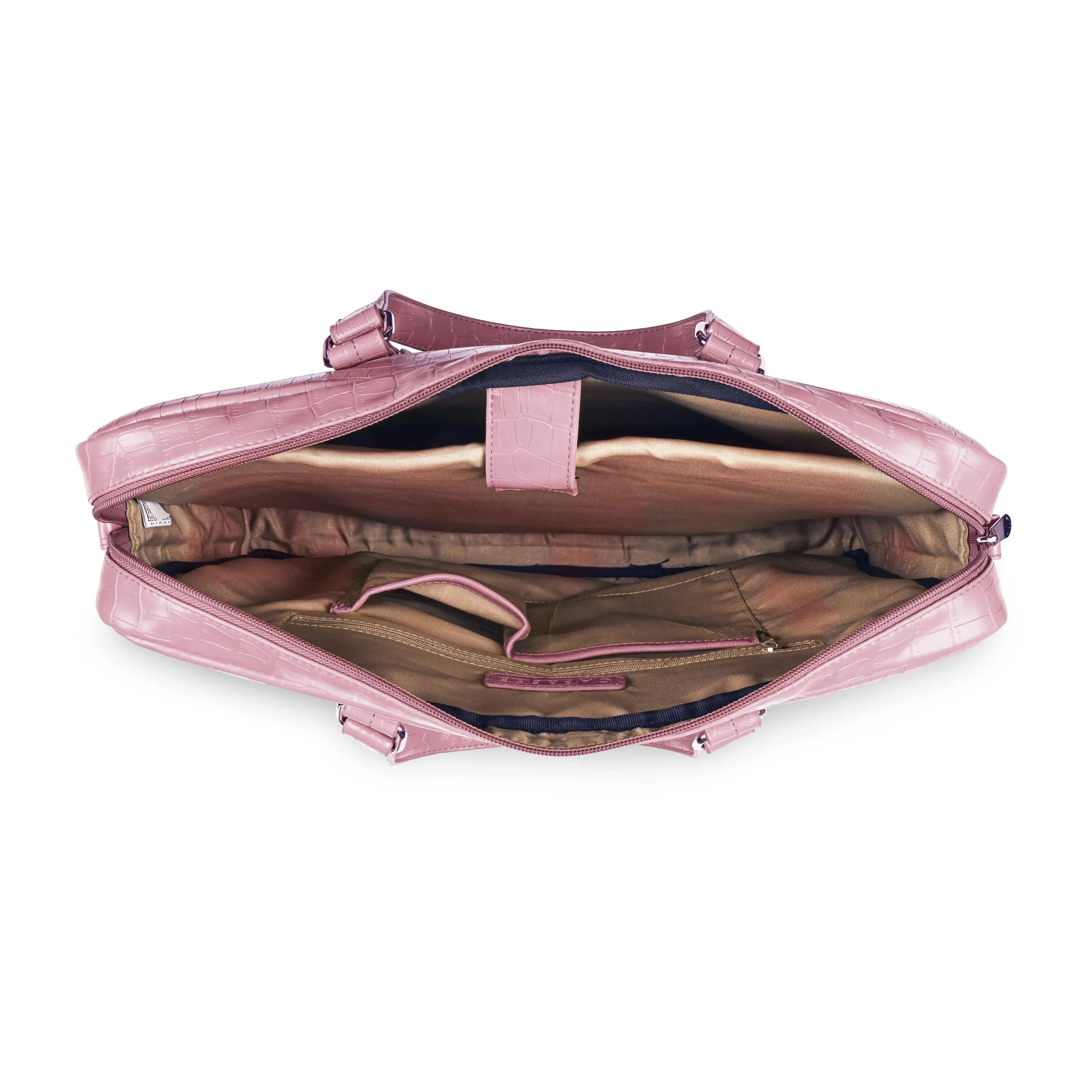 Caprese Rylee Satchel Large Blush Laptop Bag