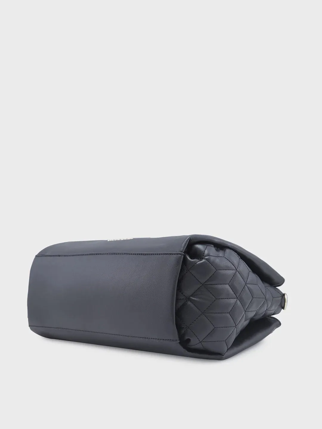 Caprese Sabrina Medium Black Satchel Bag