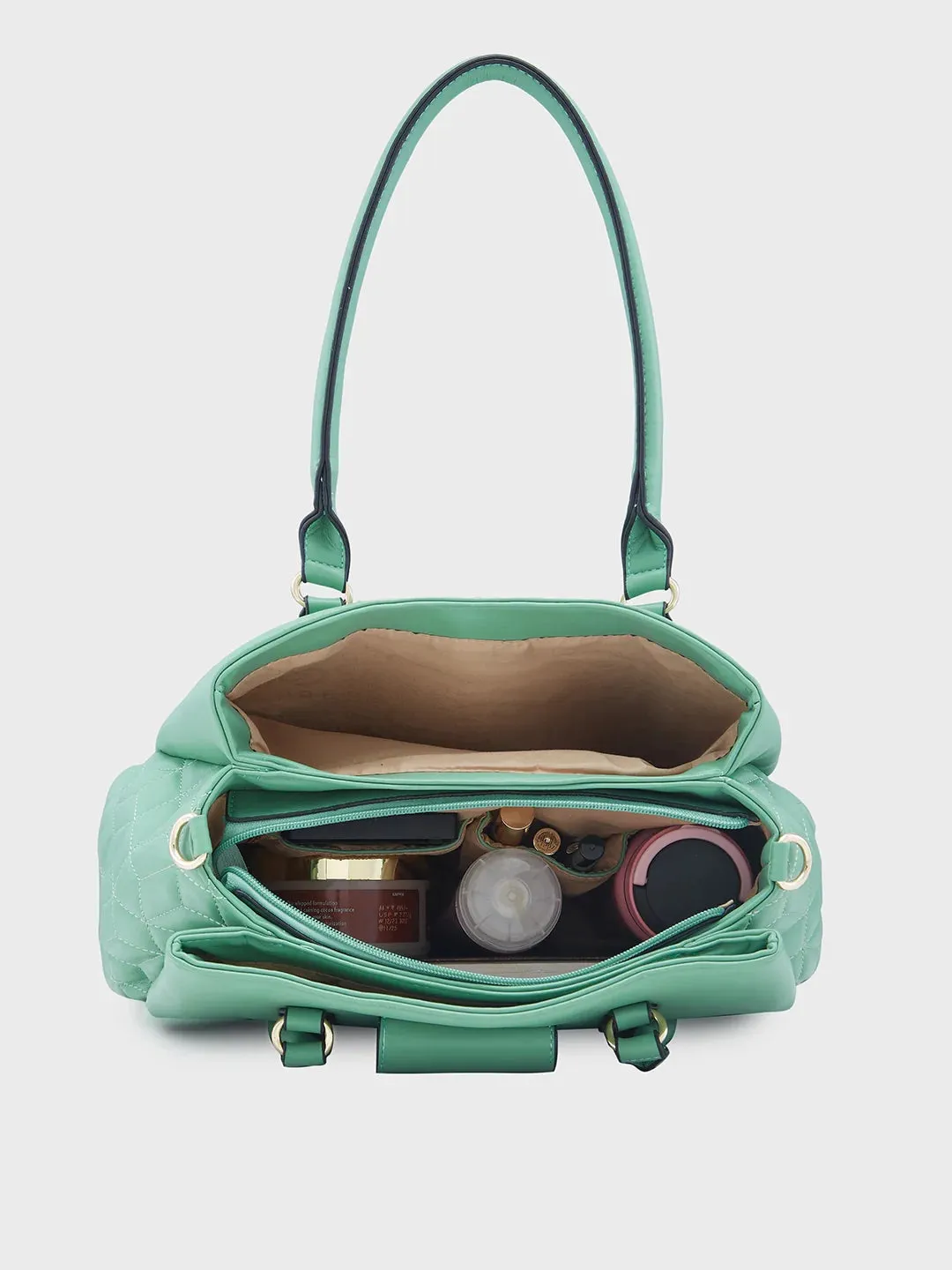 Caprese Sabrina Medium Mint Satchel Bag