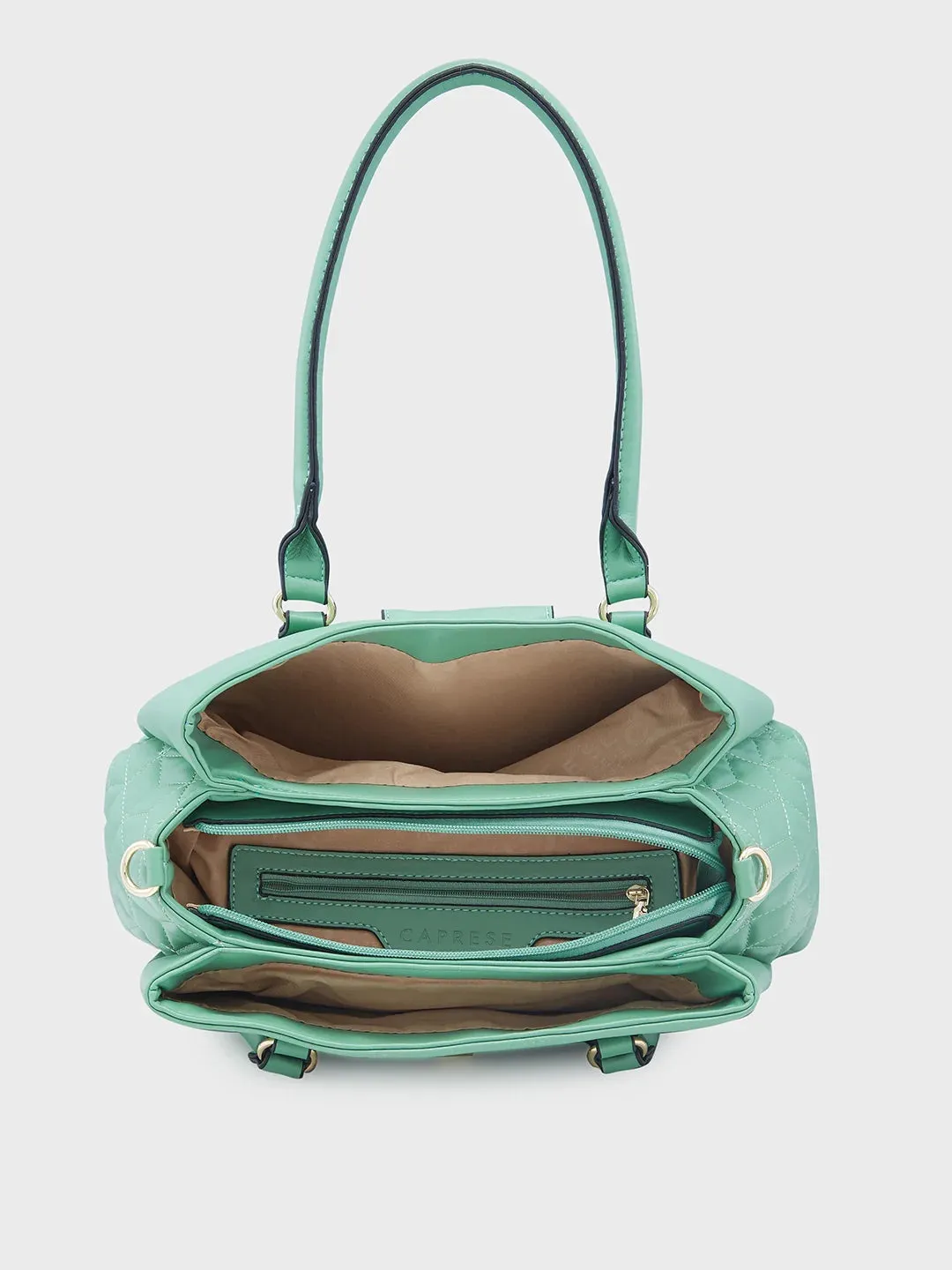 Caprese Sabrina Medium Mint Satchel Bag