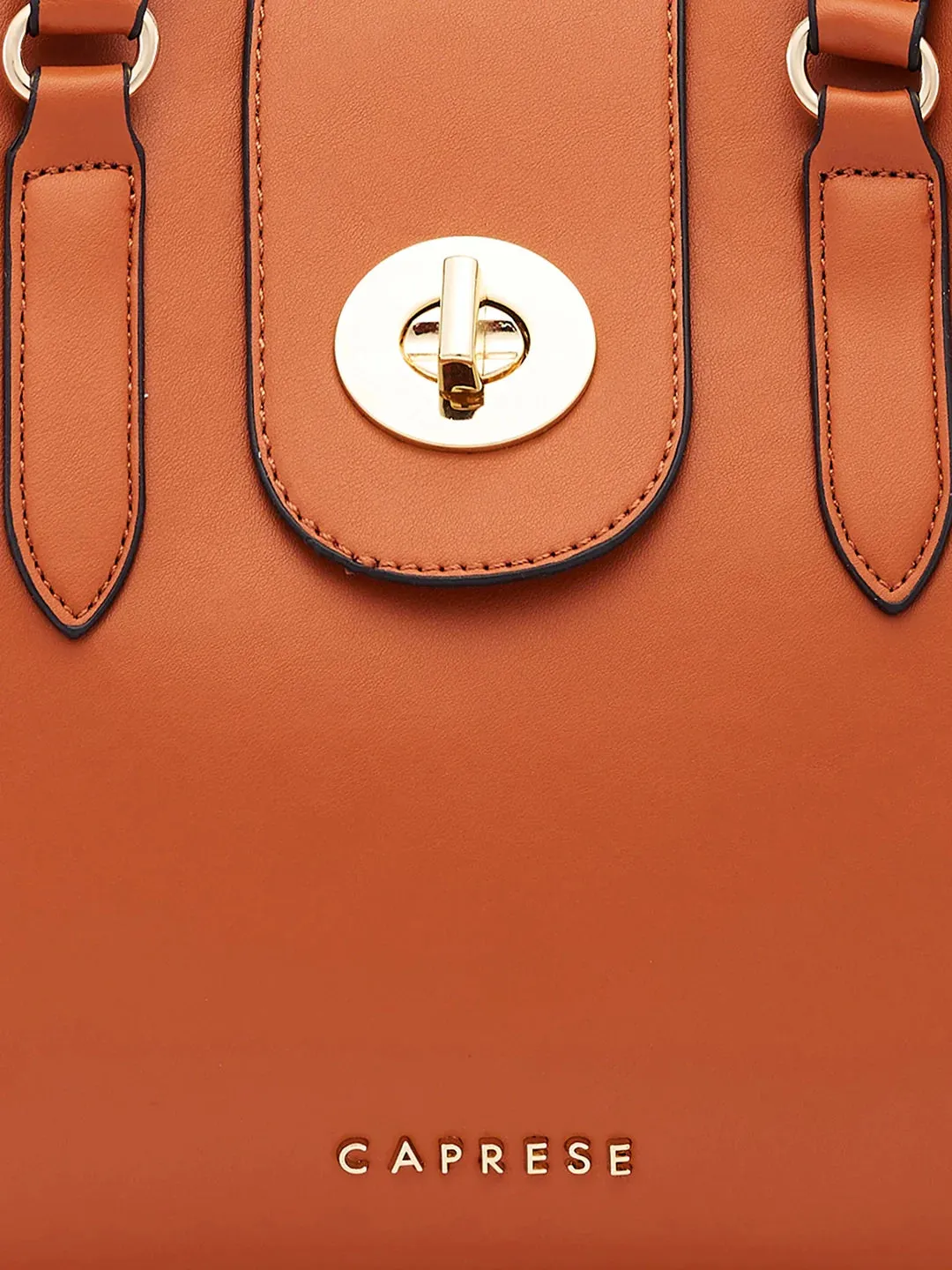 Caprese Sabrina Satchel Medium Tan