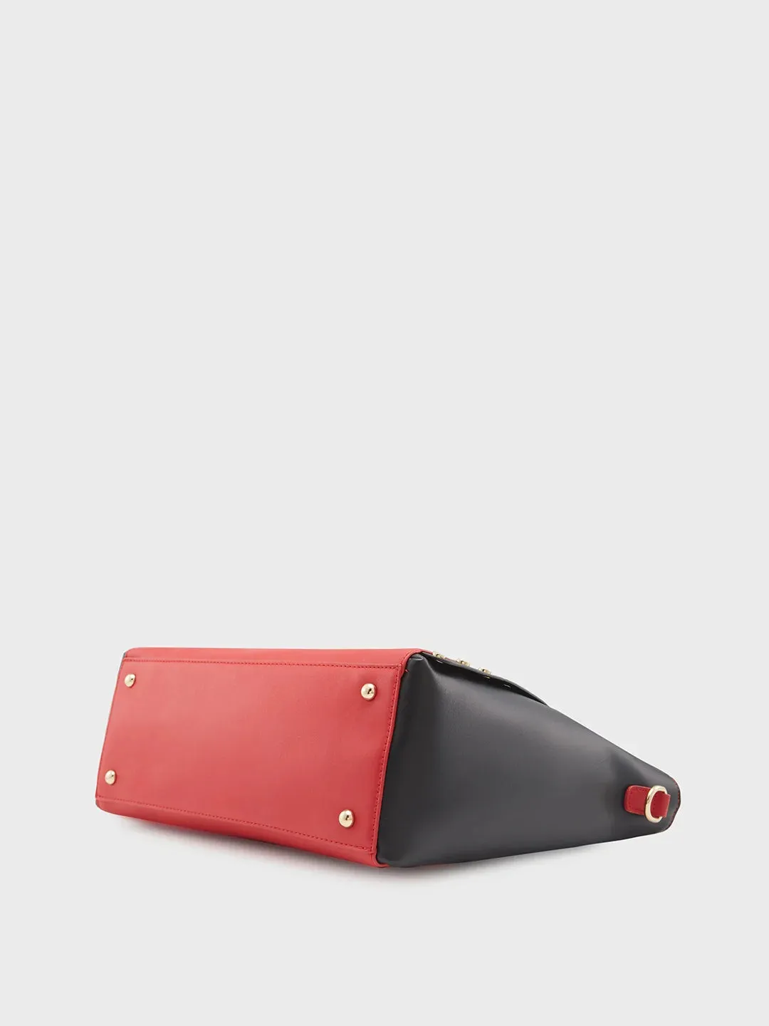Caprese Shelby Large Red Laptop Tote Bag