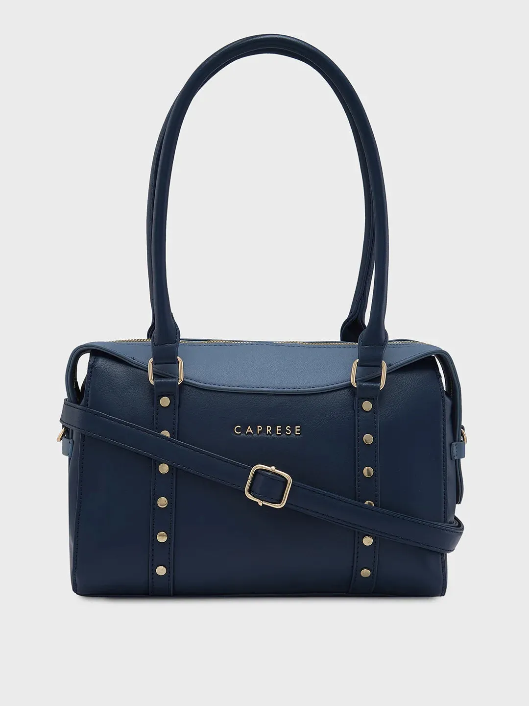 Caprese Shelby Small Powder Blue Satchel Bag
