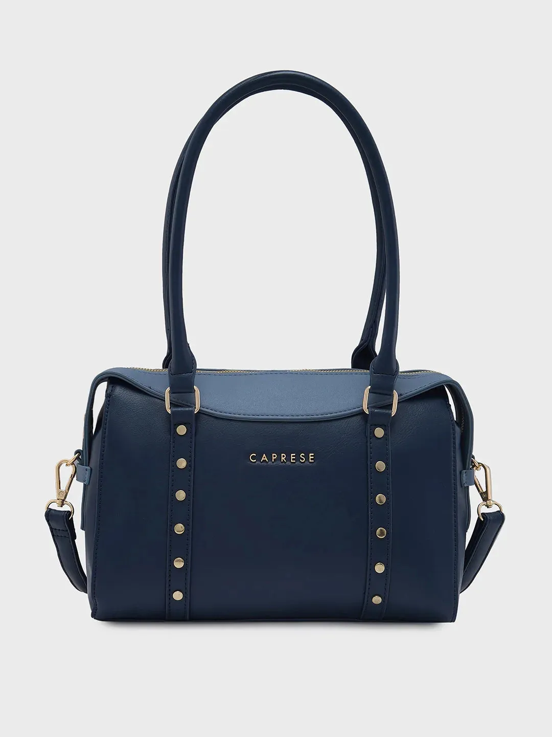 Caprese Shelby Small Powder Blue Satchel Bag