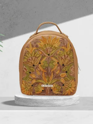 Caprese Tresna Medium Fawn Backpack