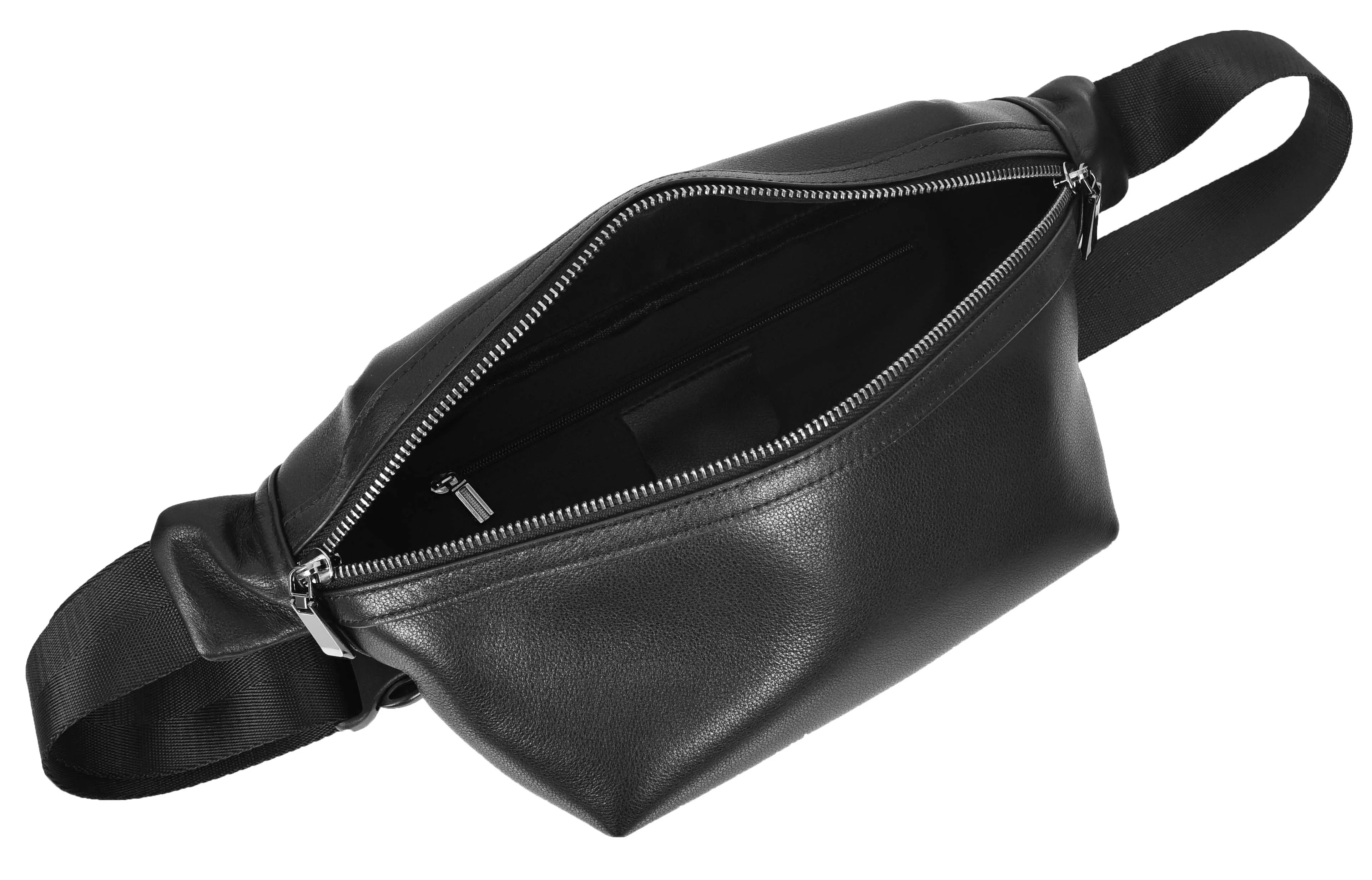 Cargoclip Genuine Leather Waist pack Bum Organiser Bag Black