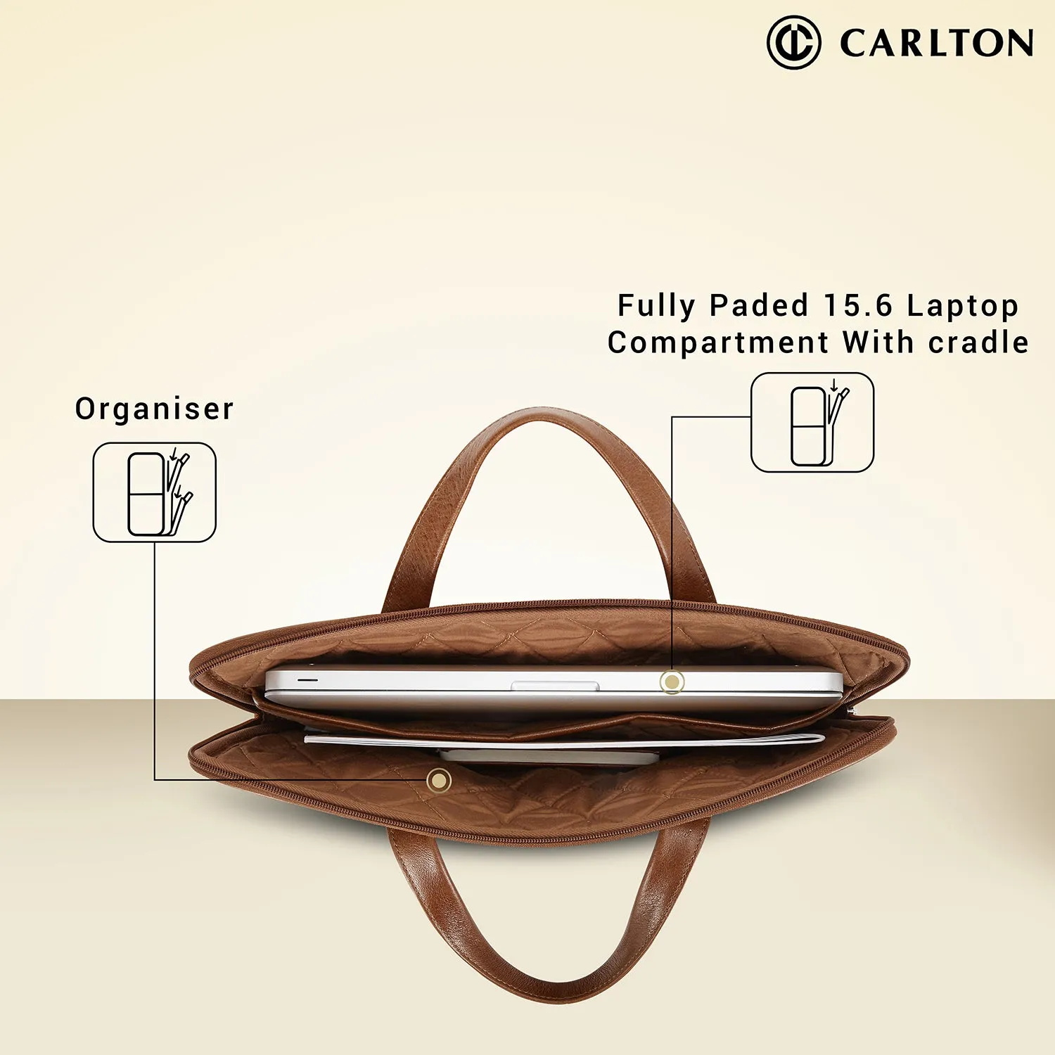 Carlton Inca Satchel Business Bags