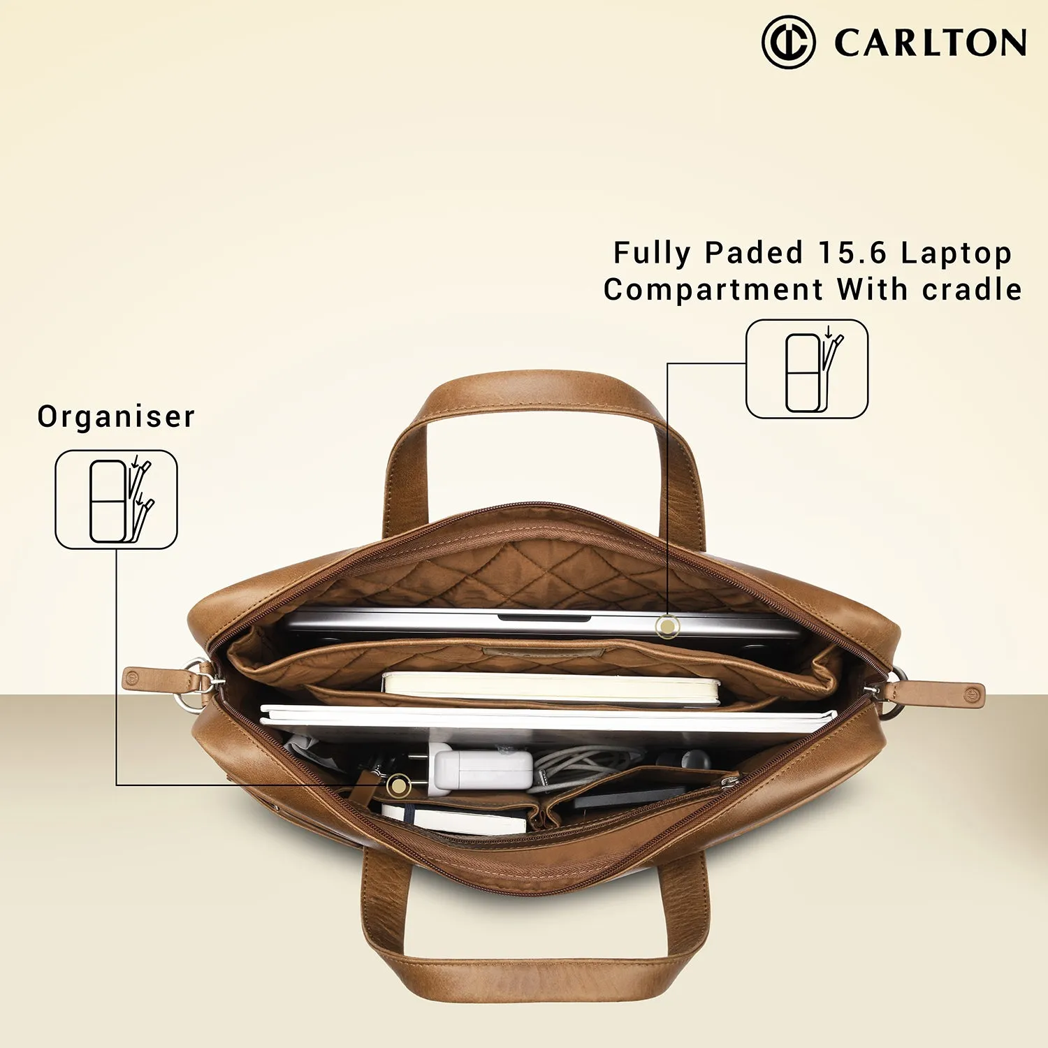 Carlton Inca Satchel Business Bags
