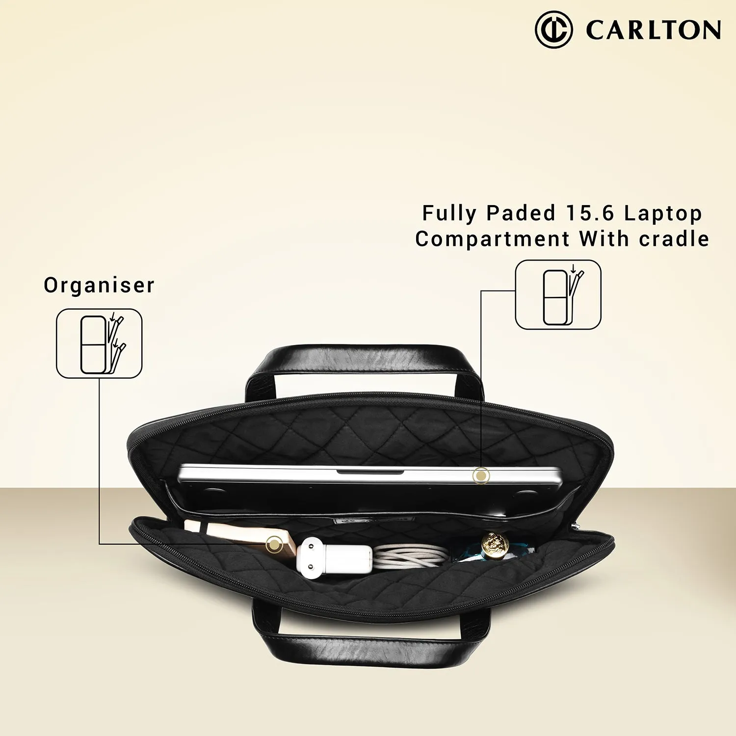 Carlton Inca Satchel Business Bags