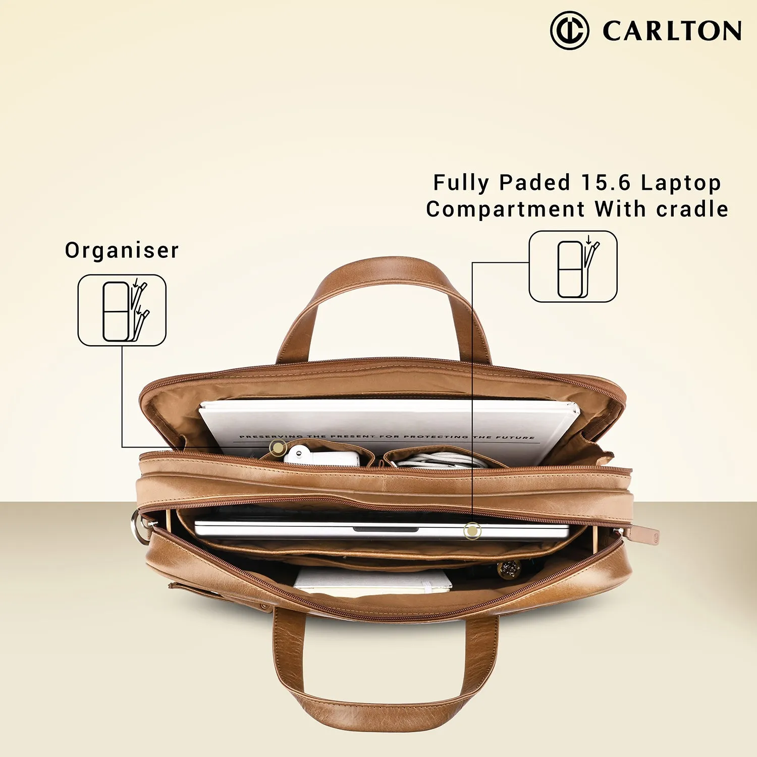 Carlton Inca Satchel Business Bags