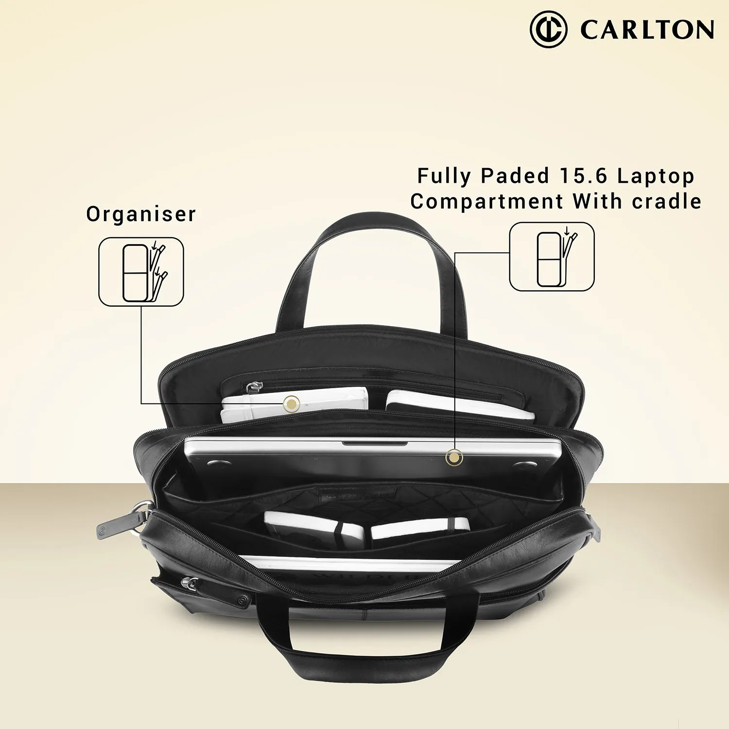 Carlton Inca Satchel Business Bags