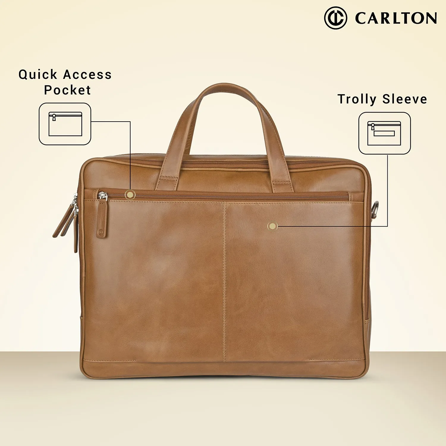 Carlton Inca Satchel Business Bags