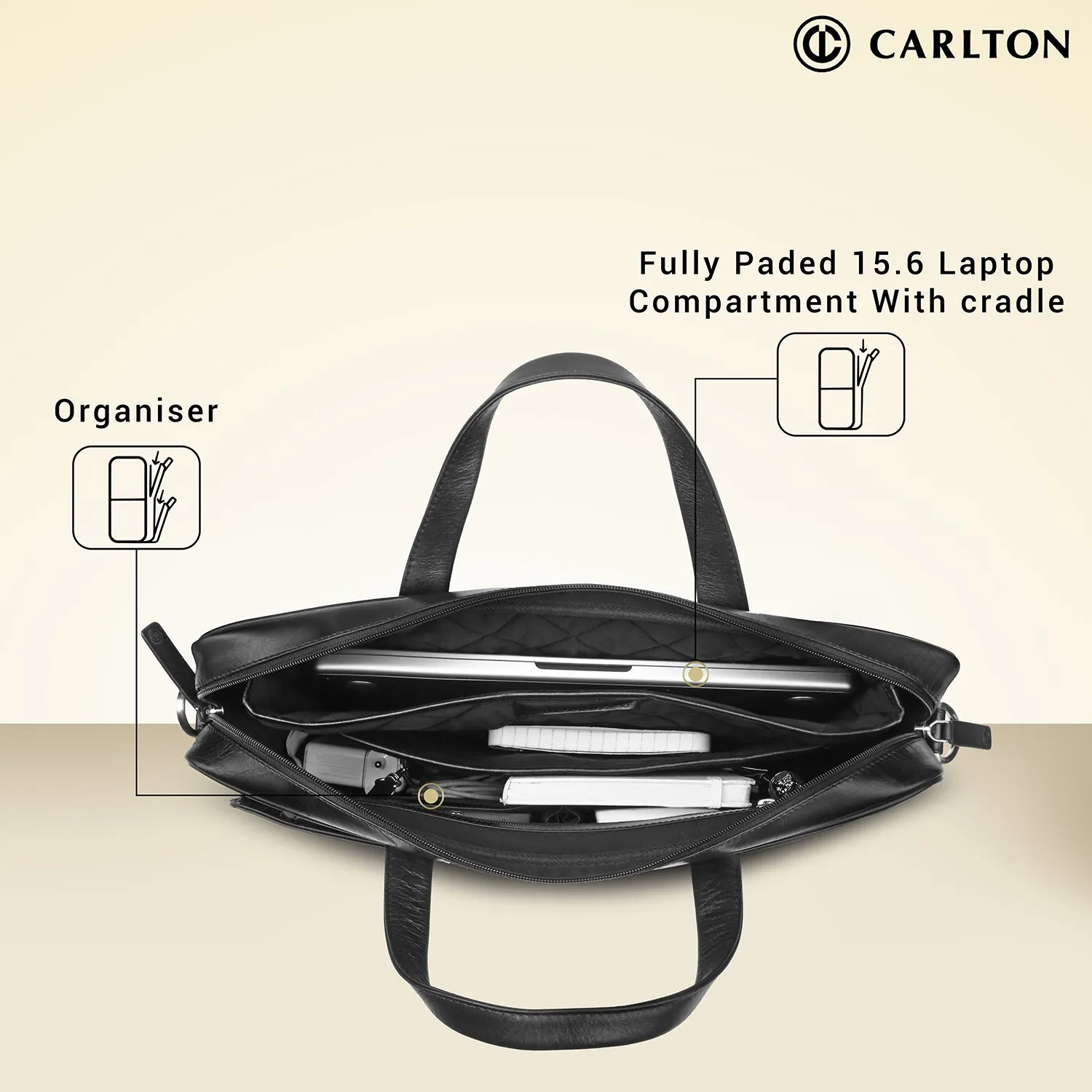 Carlton Inca Satchel Business Bags