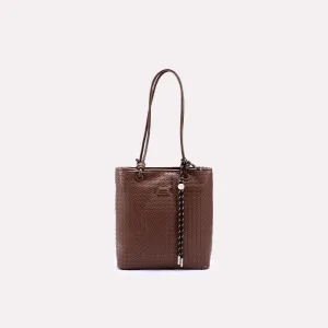 Carmine Brown Casual Shoulder Bags  0331195