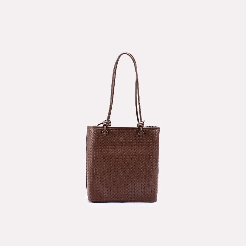 Carmine Brown Casual Shoulder Bags  0331195