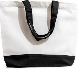 Carrywell (Not Made in China) Canvas Tote Bags In Bulk, Reusable Shopping Bags, Organic Cotton Cloth