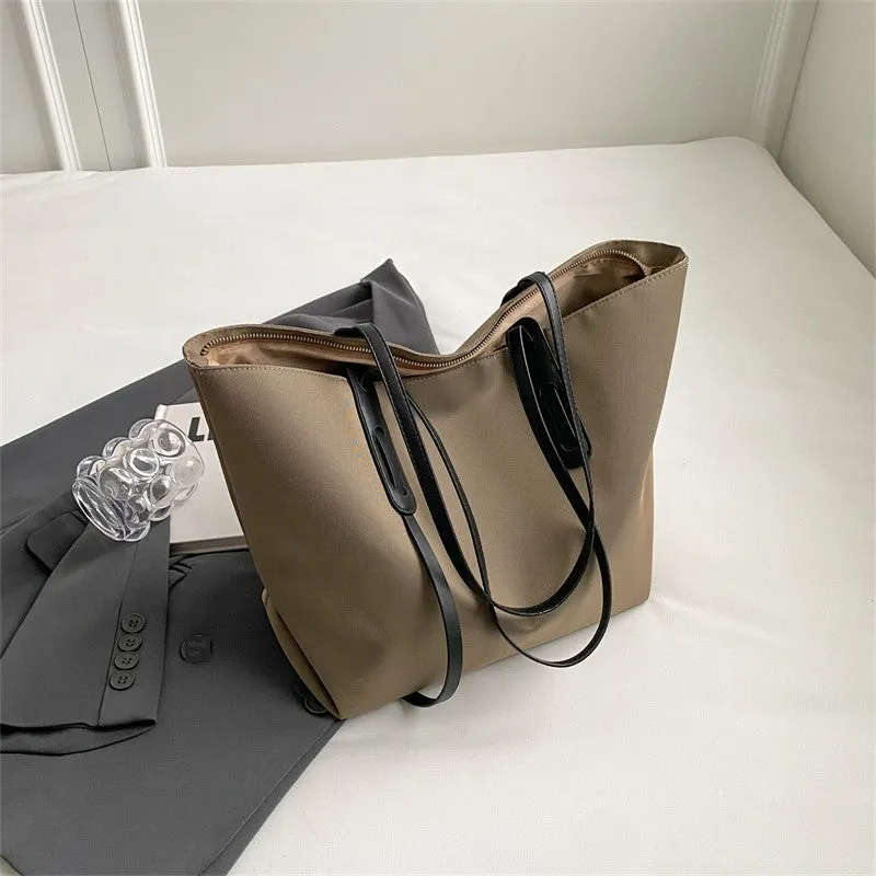 Casual Oxford Cloth Shoulder Work Work Clothing Big Bag