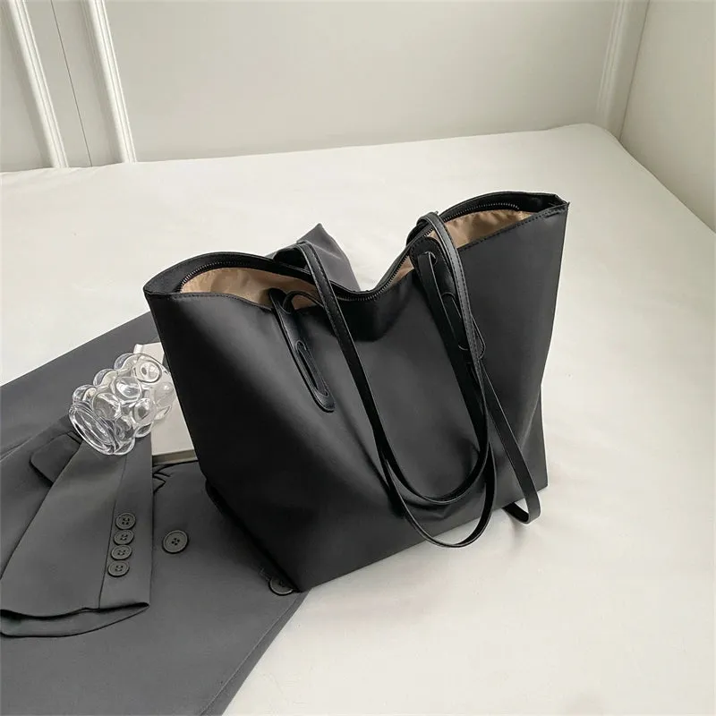 Casual Oxford Cloth Shoulder Work Work Clothing Big Bag
