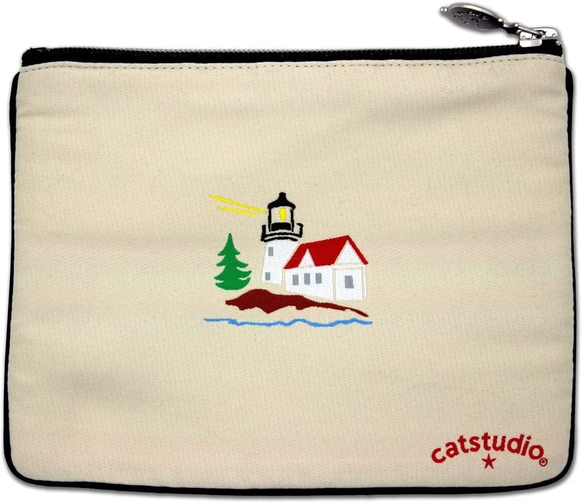 catstudio Acadia Zip Pouch - Natural | 5" x 7"