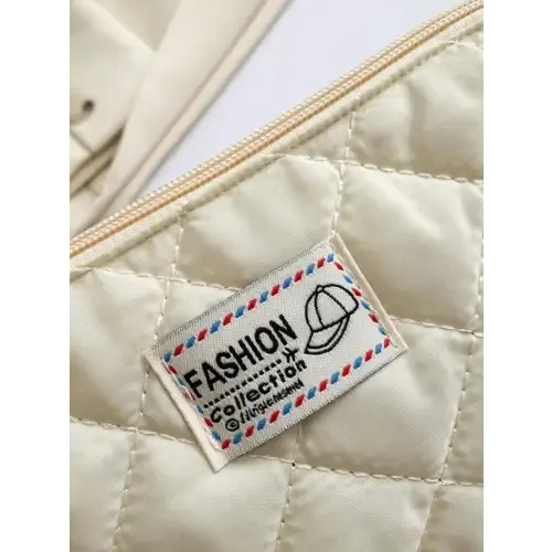 Chic Solid Quilted Clutch Set for a Stylish Touch
