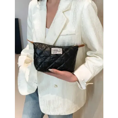 Chic Solid Quilted Clutch Set for a Stylish Touch