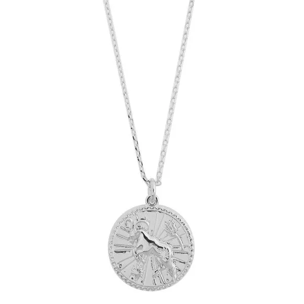Chinese Zodiac Coin Necklace - Goat- Honeycat Jewelry