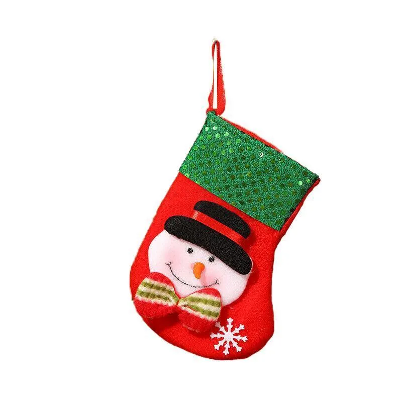 Christmas Stocking 1PC 4Styles Tree Decorations