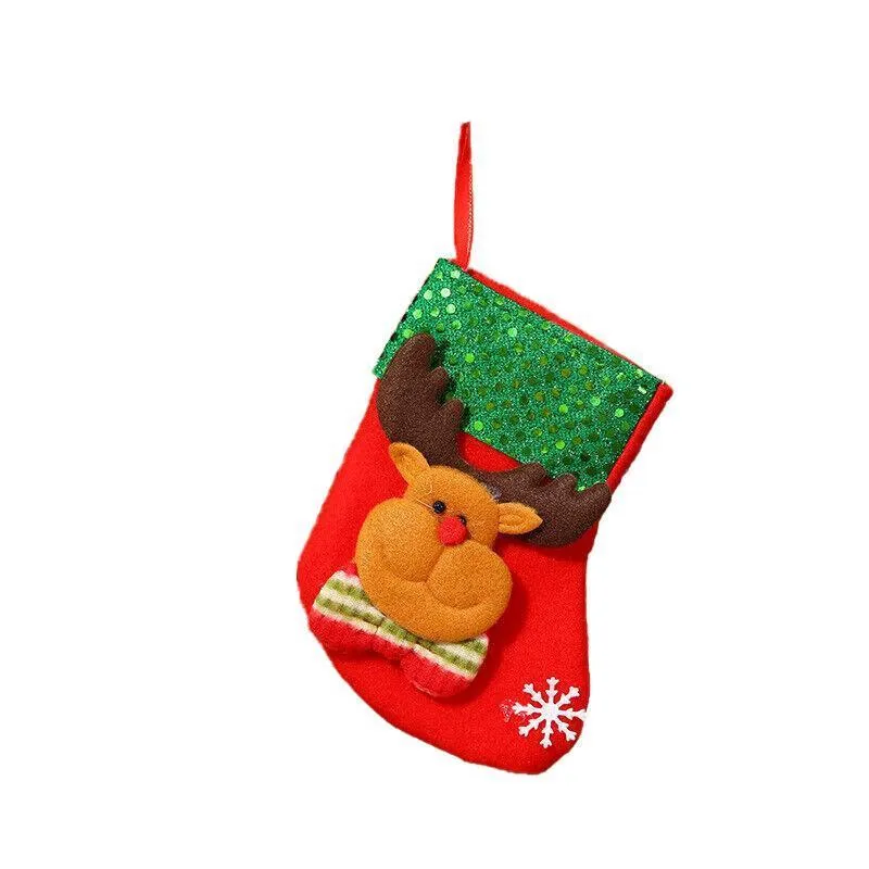 Christmas Stocking 1PC 4Styles Tree Decorations
