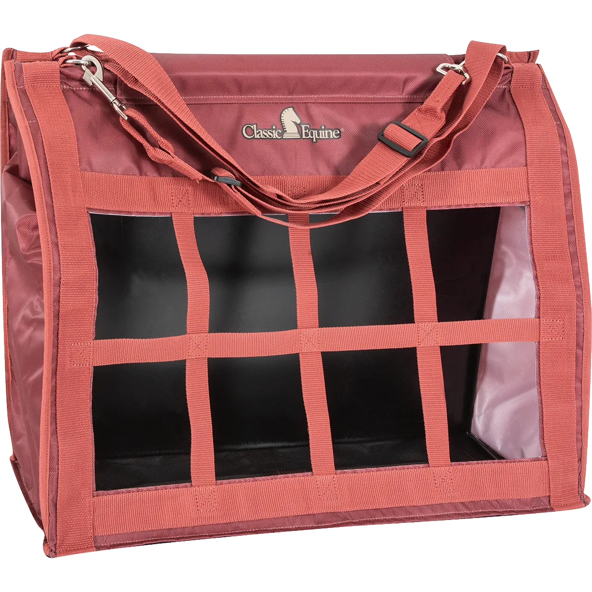 Classic Equine Top Load Hay Bag- Rust
