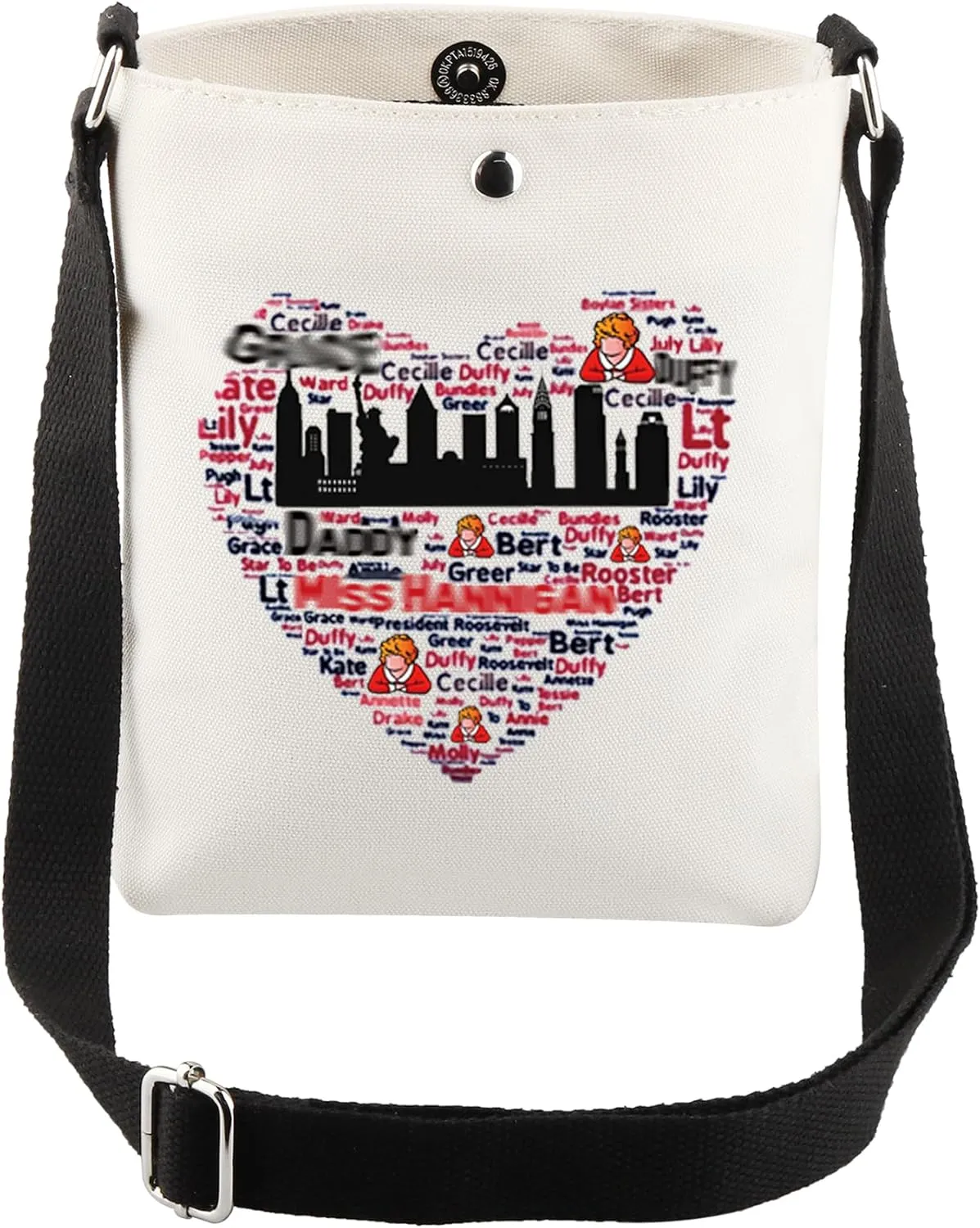 CMNIM Orphan Musical Makeup Bag Broadway Theater Gifts Musical Quote Zipper Pouch Bag For Musical Souvenir Merch