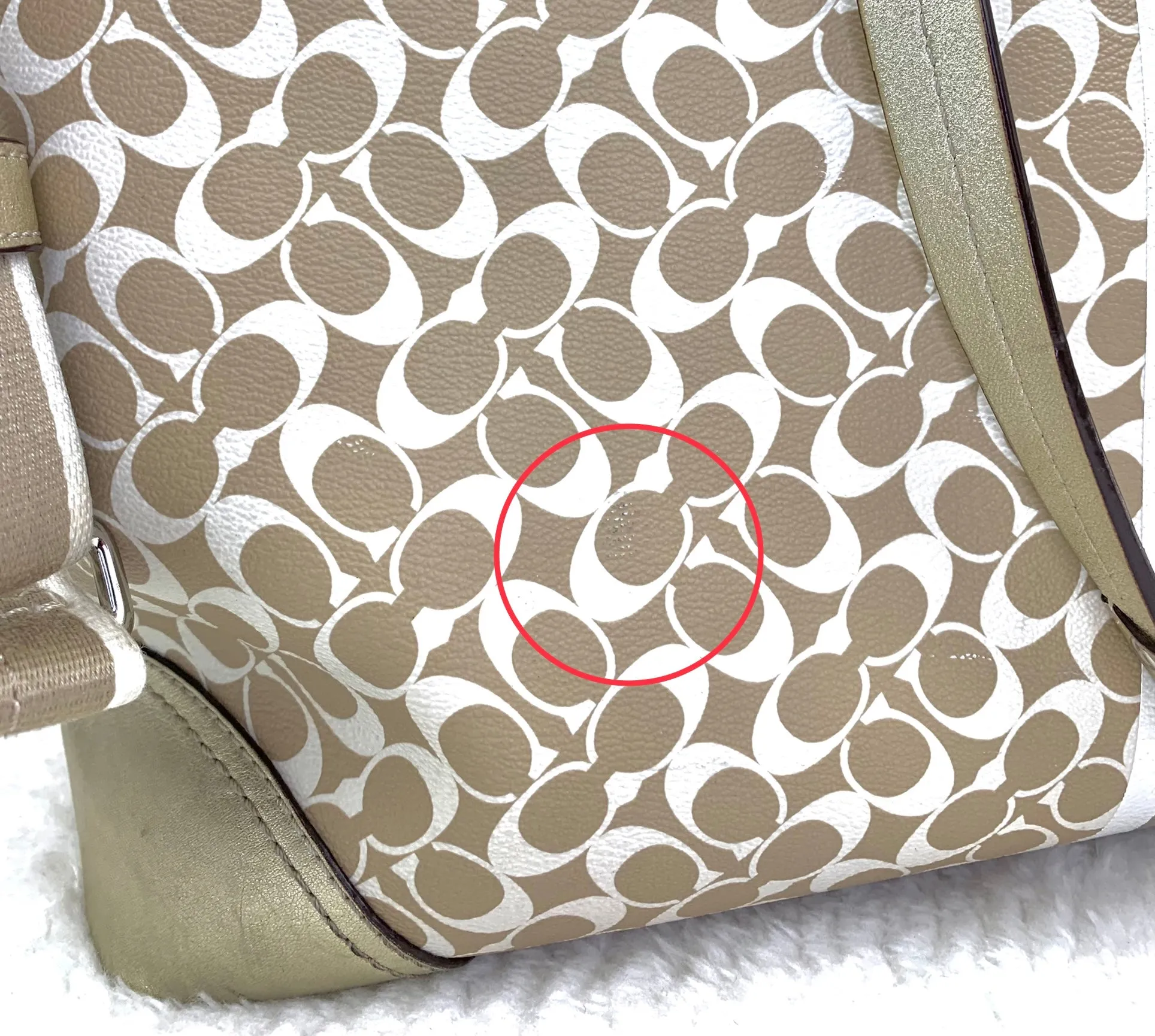 Coach Chelsea Heritage Stripe Signature Tote