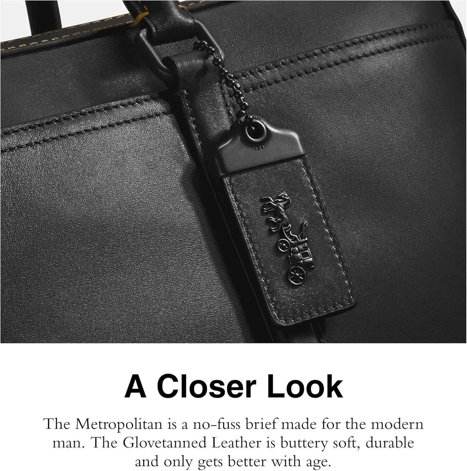 Coach Men's Metropolitan Slim Brief