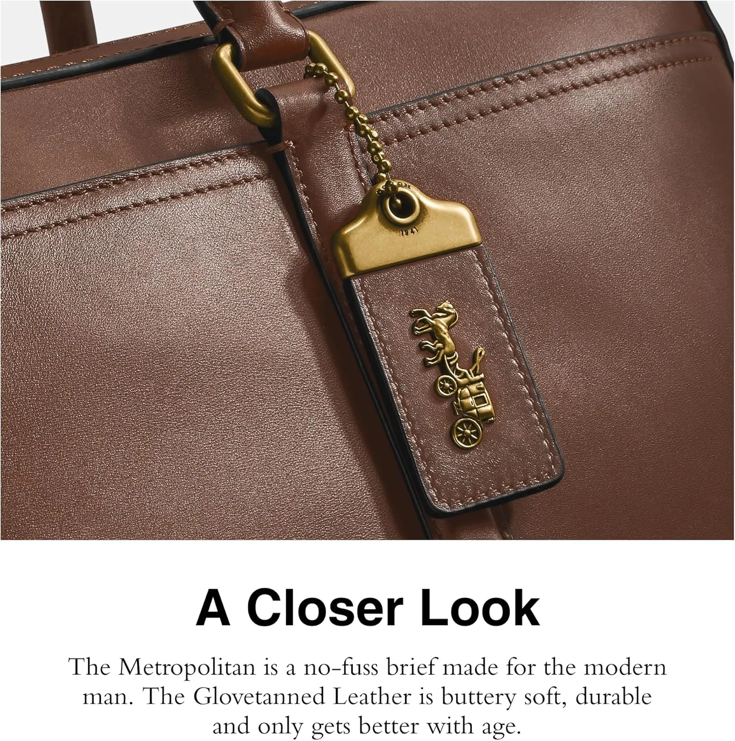 Coach Men's Metropolitan Slim Brief