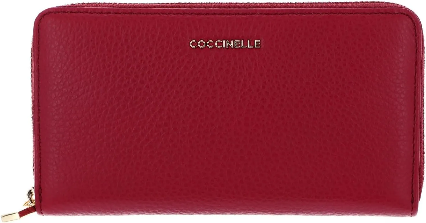 Coccinelle Red Leather Women's Wallet