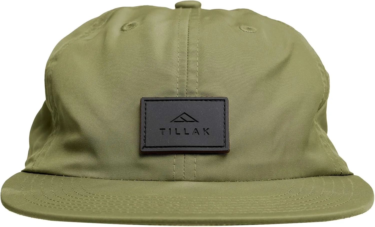 COHO Six Panel Hat, Kodra Nylon 6 Panel Cap with Snap Closure